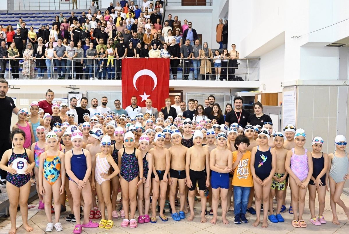 İBB spor kulübü yüzme yarışı