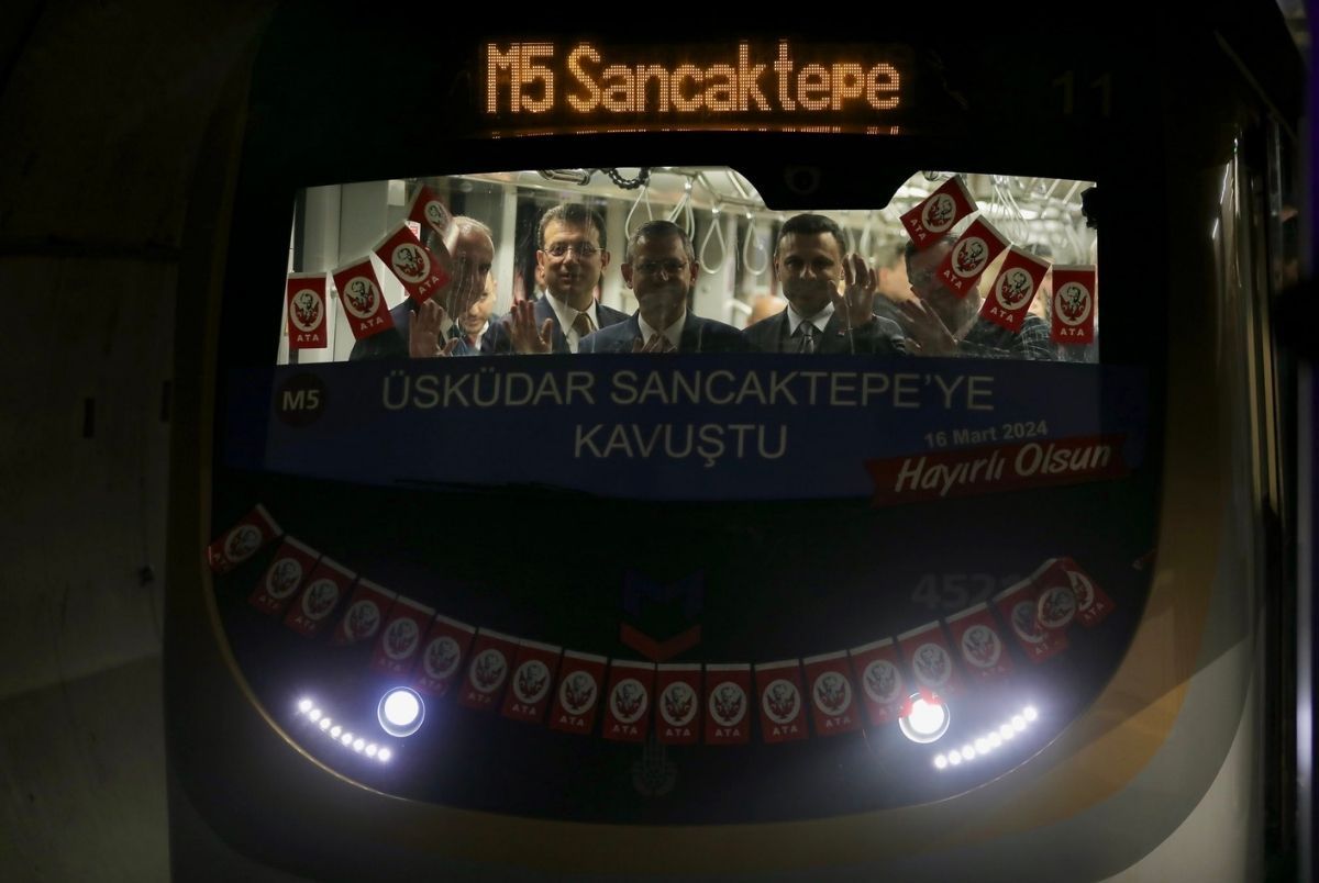 M5 Çekmeköy-Sancaktepe-Sultanbeyli Metro Hattı'nı Açtık